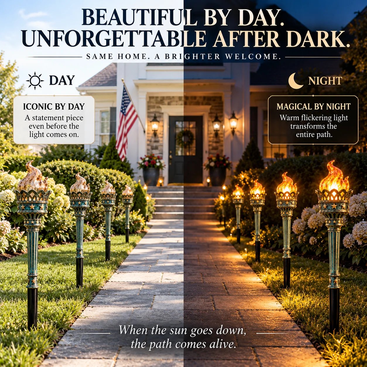BEAUTIFUL BY DAY. UNFORGETTABLE AFTER DARK.
