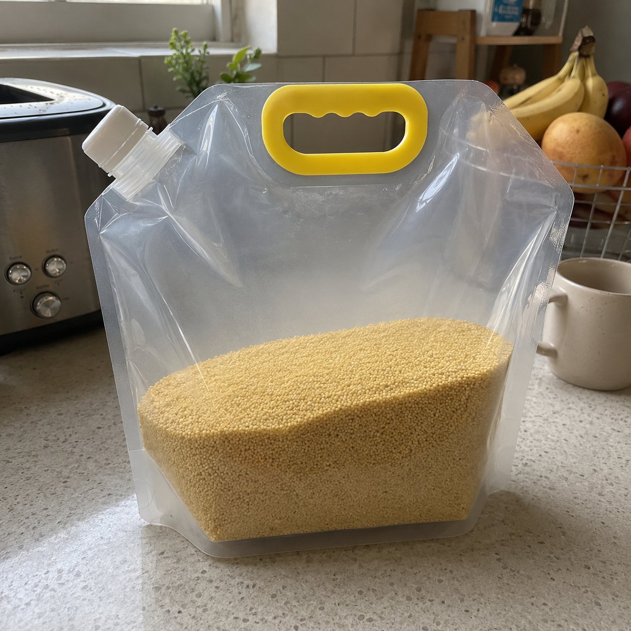 Customer review image for reusable food sealed bag