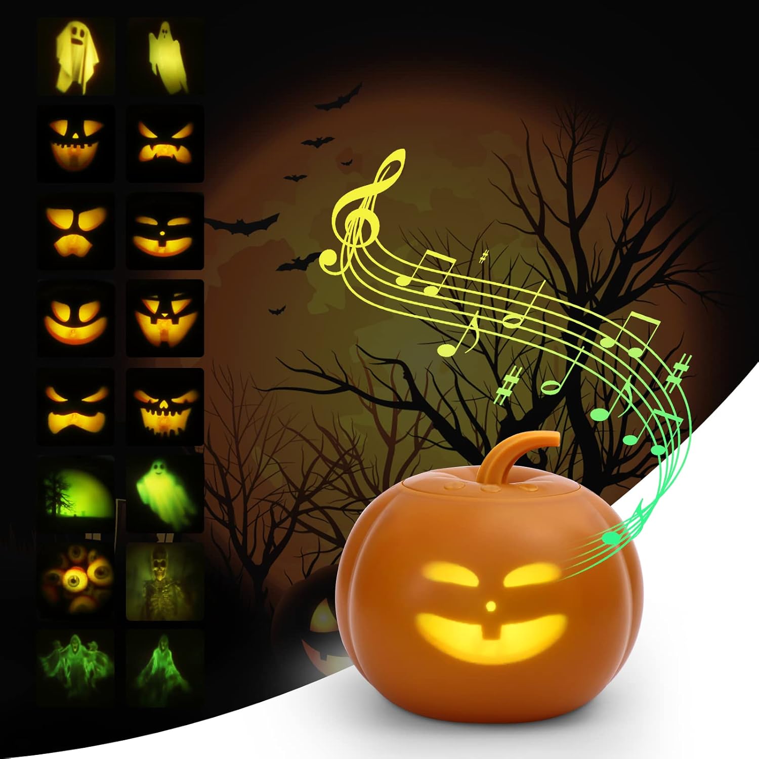 A Halloween horror pumpkin that can talk and sing🔥✨