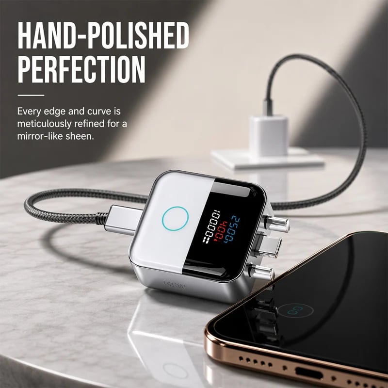 Real time LED charging display