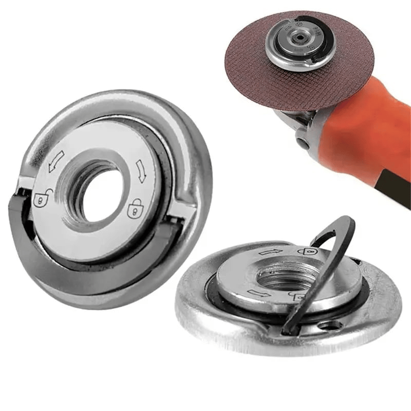 Angle Grinding Tool Flange Nut, 1 SET(2 PCS) - 1 SET (2 PSC )
