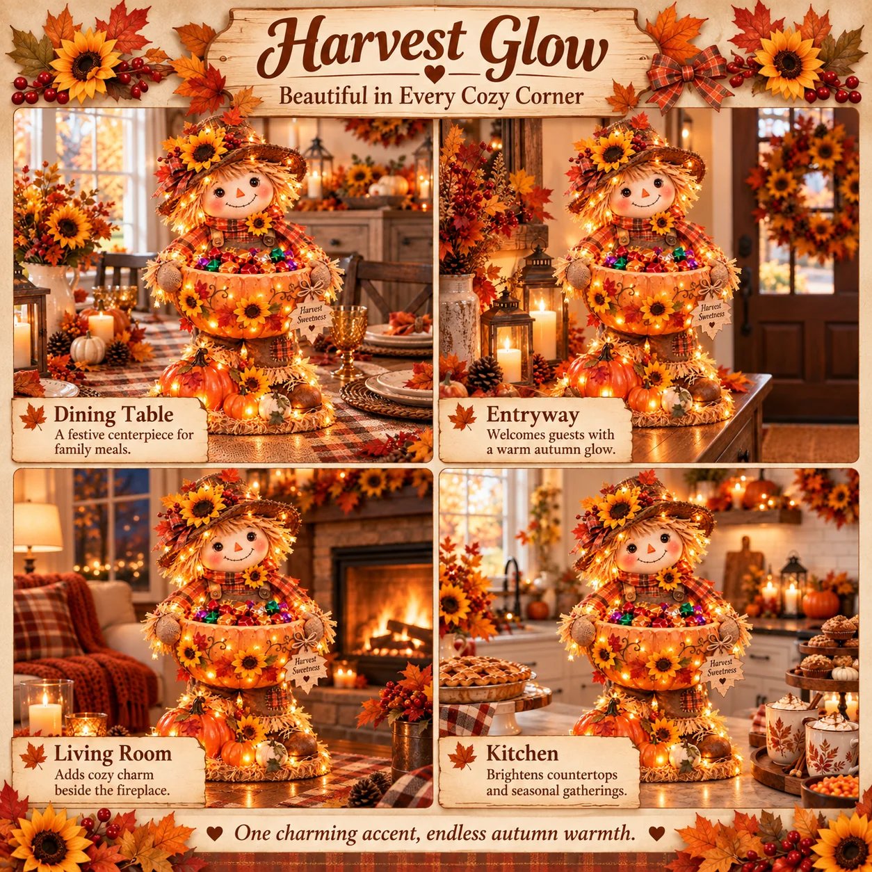 Harvest Glow display ideas