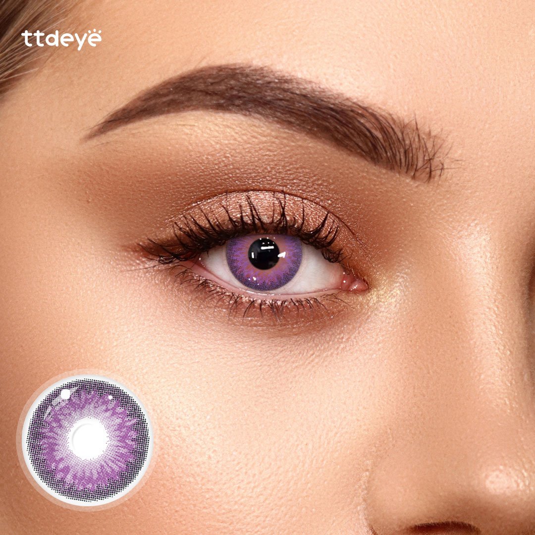 TTDeye Iris Purple II Colored Contact Lenses