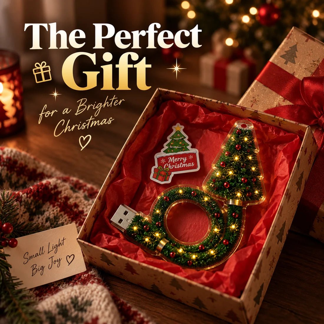 Magical Christmas Tree USB Projector Light product showcase
