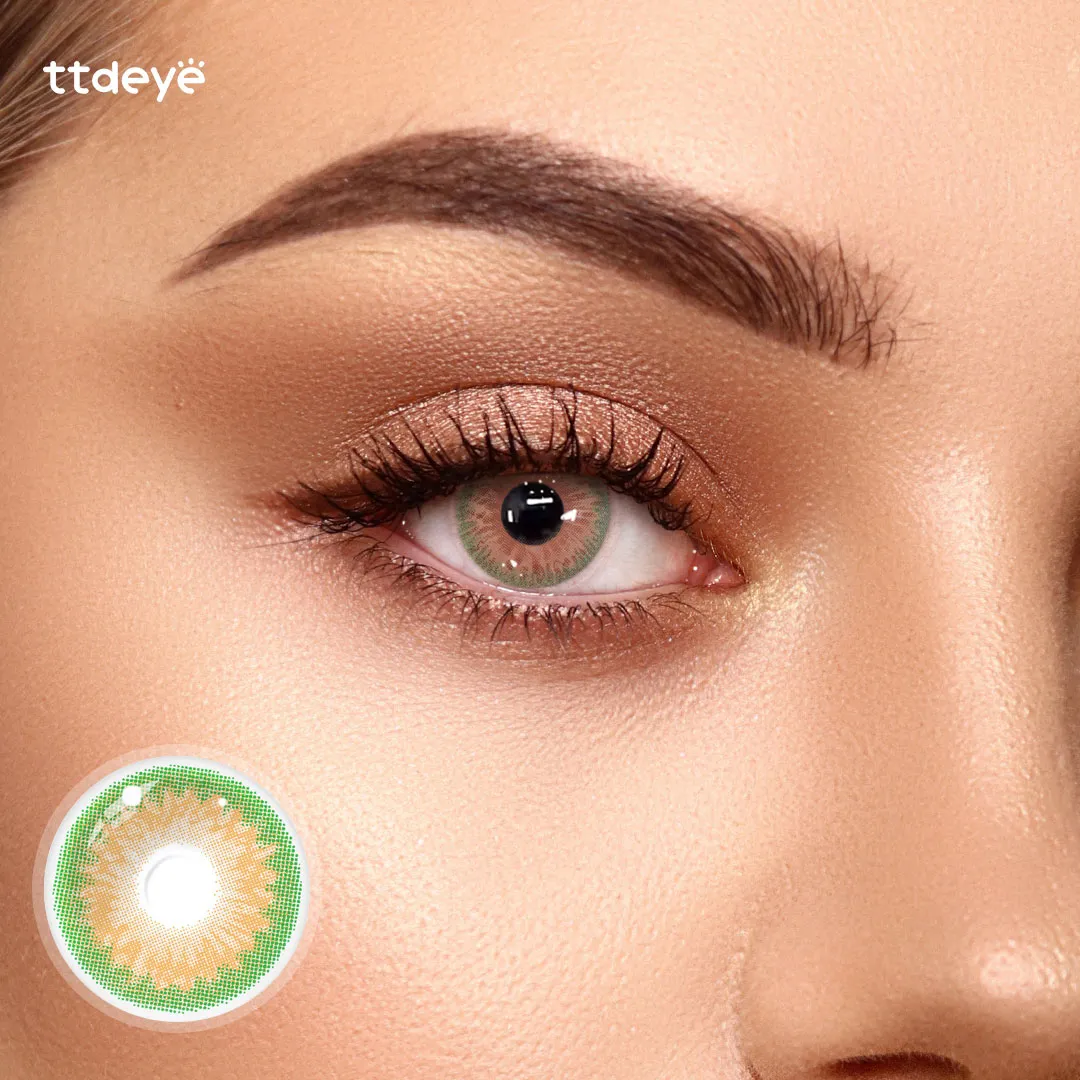 TTDeye Iris Brown-Green II Colored Contact Lenses
