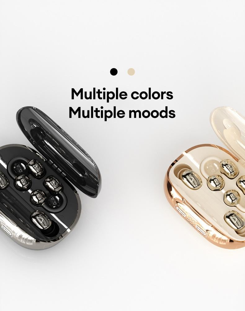 GT630S Bluetooth Wireless Earbuds with Chargeable Power Bank Case, 4 Earbuds, Clip-On Design, Noise Cancellation, Water Resistant, Reverse Phone Charging, Audio for Sports & Sleep, Android & iOS Compatible GT630S Bluetooth Wireless Earbuds with Chargeable Power Bank Case, 4 Earbuds, Clip-On Design, Noise Cancellation, Water Resistant, Reverse Phone Charging, Audio for Sports & Sleep, Android & iOS Compatible