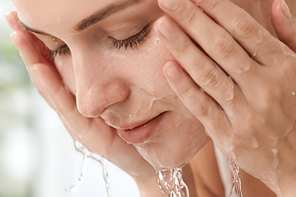 Rinsing off