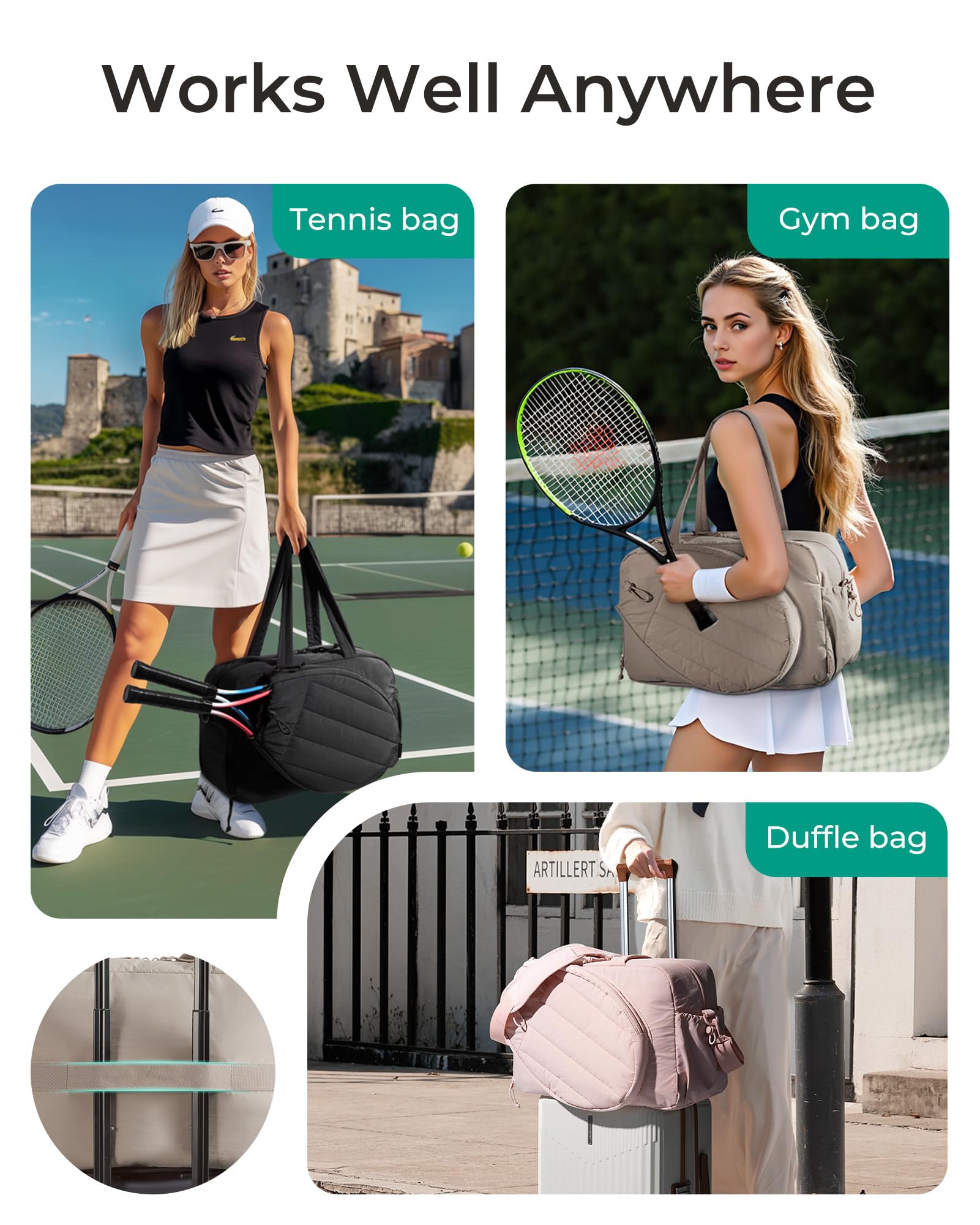 Professional Tennis Bag for Women