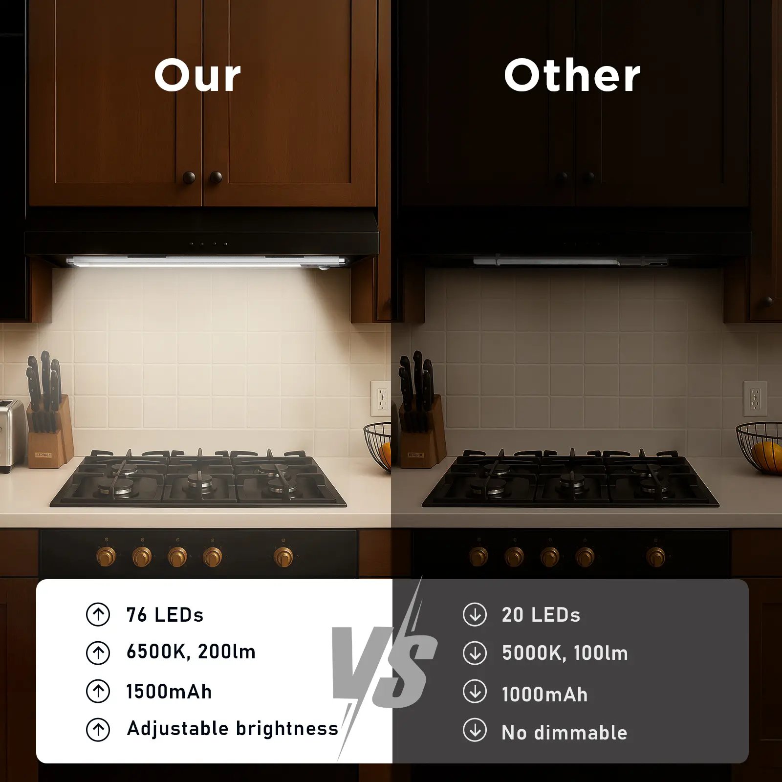 How to install magnetic cabinet light How to install magnetic cabinet light