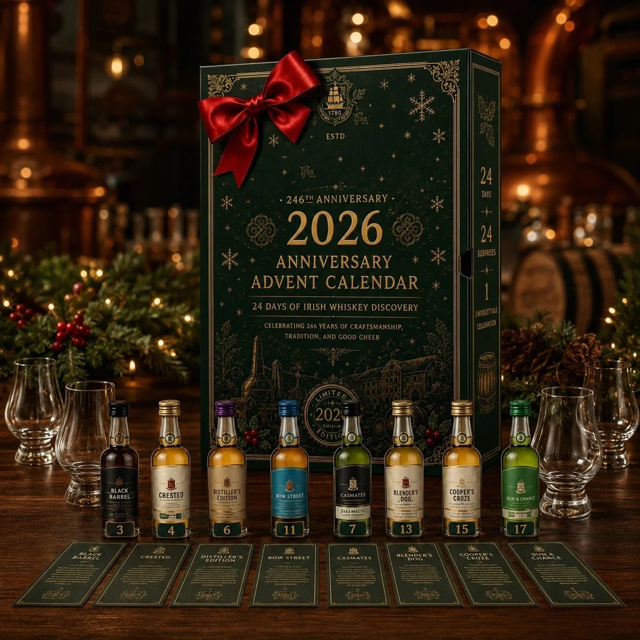 Elegant packaging ideal for corporate gifting and holiday programs
