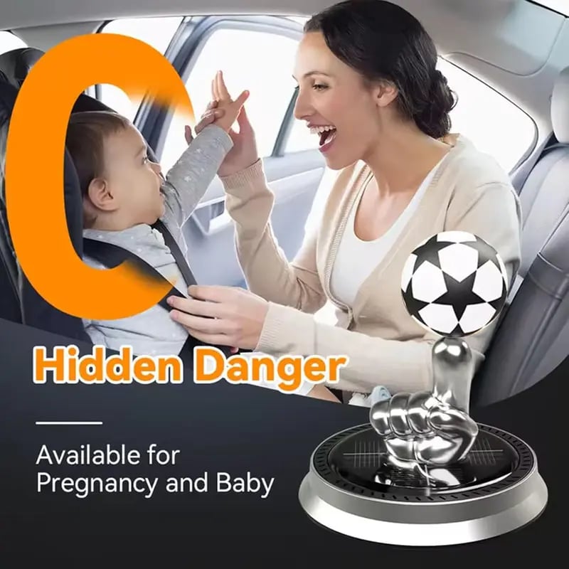 Choose and control the fragrance used in the car diffuser