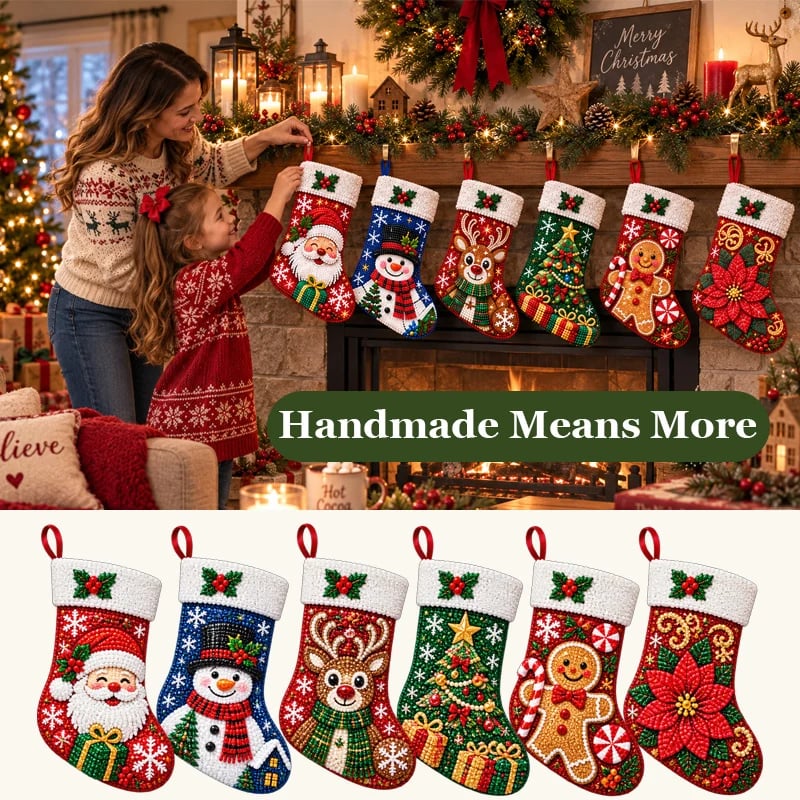 Handmade Christmas stocking gift idea
