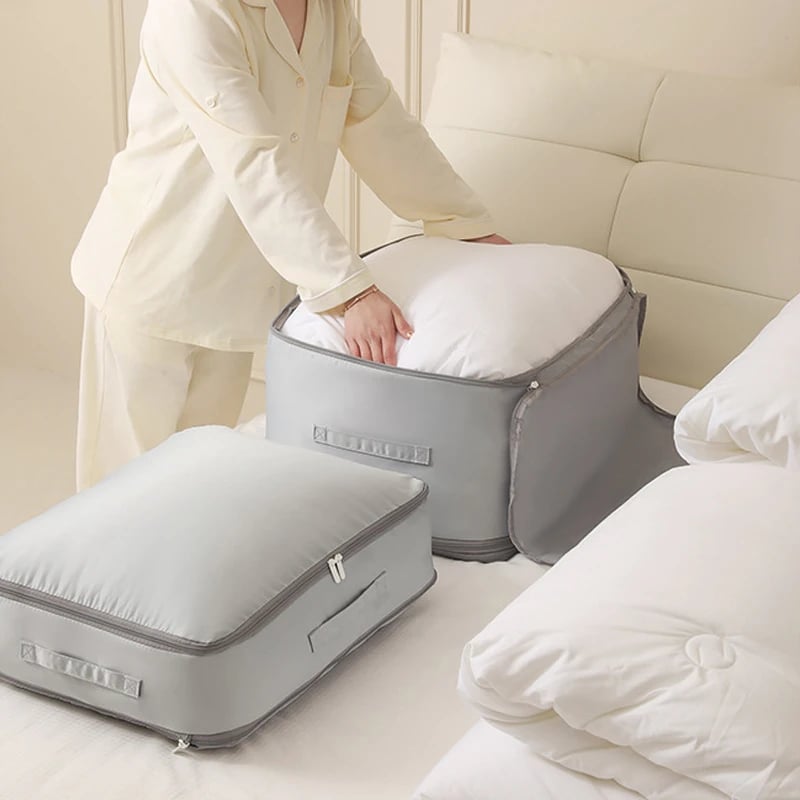 breathable satin storage bag