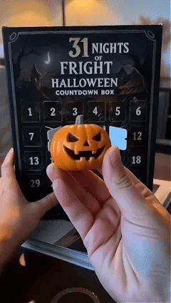 Open one Halloween blind bag surprise each day