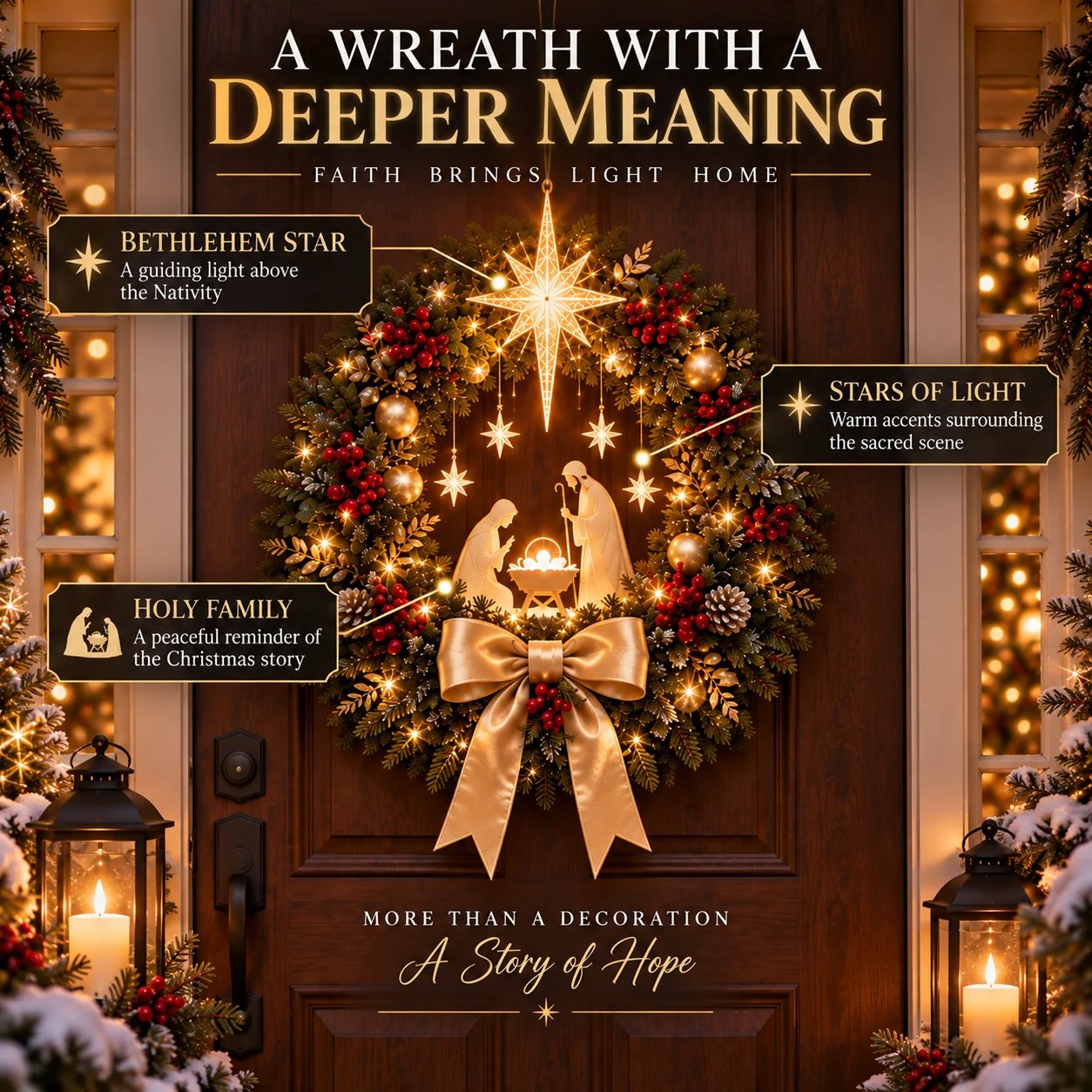 A wreath with a deeper meaning