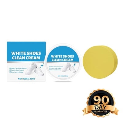 White Shoes Solid Clean Cream - 1 Set