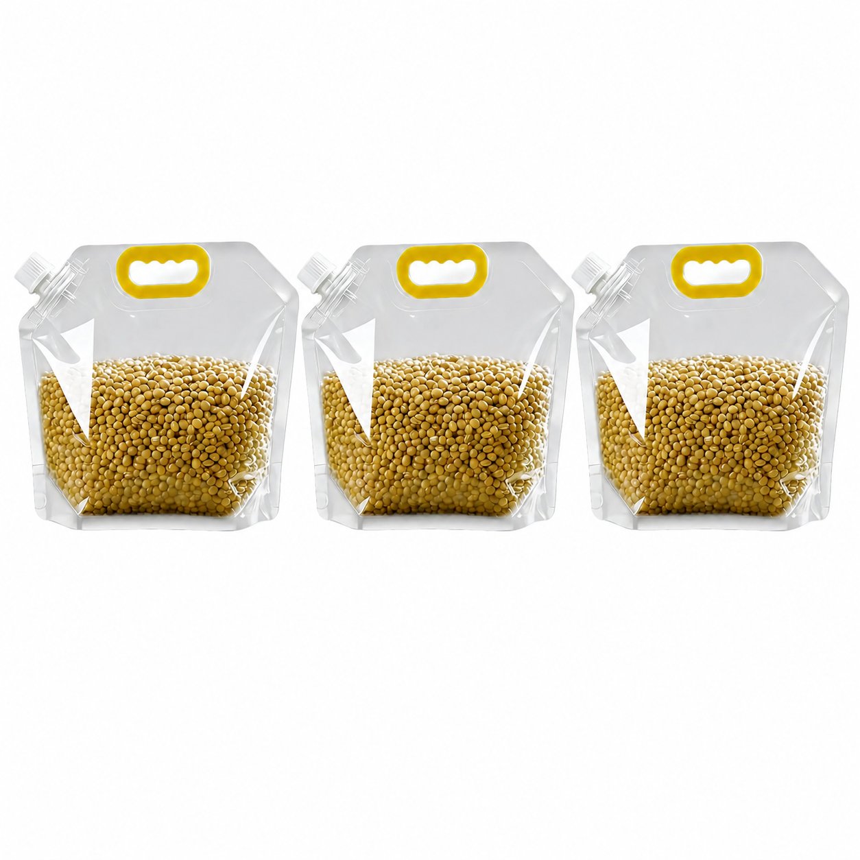 Reusable food storage bag kitchen organization