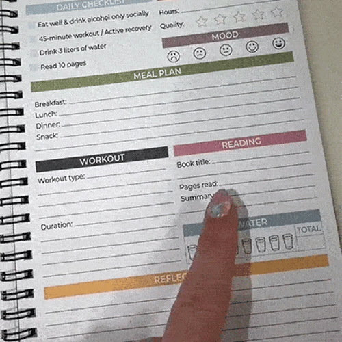 Simple daily habit tracking