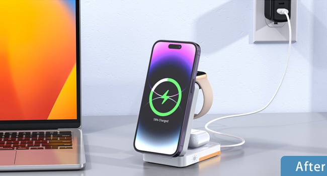 Wireless charger details