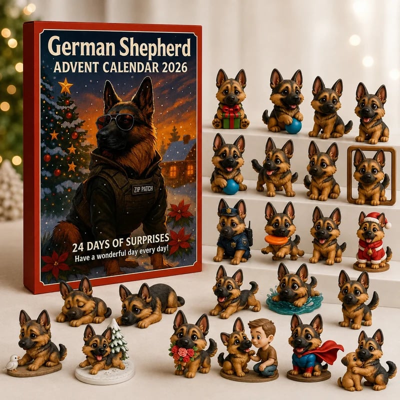 German Shepherd advent calendar and full collection