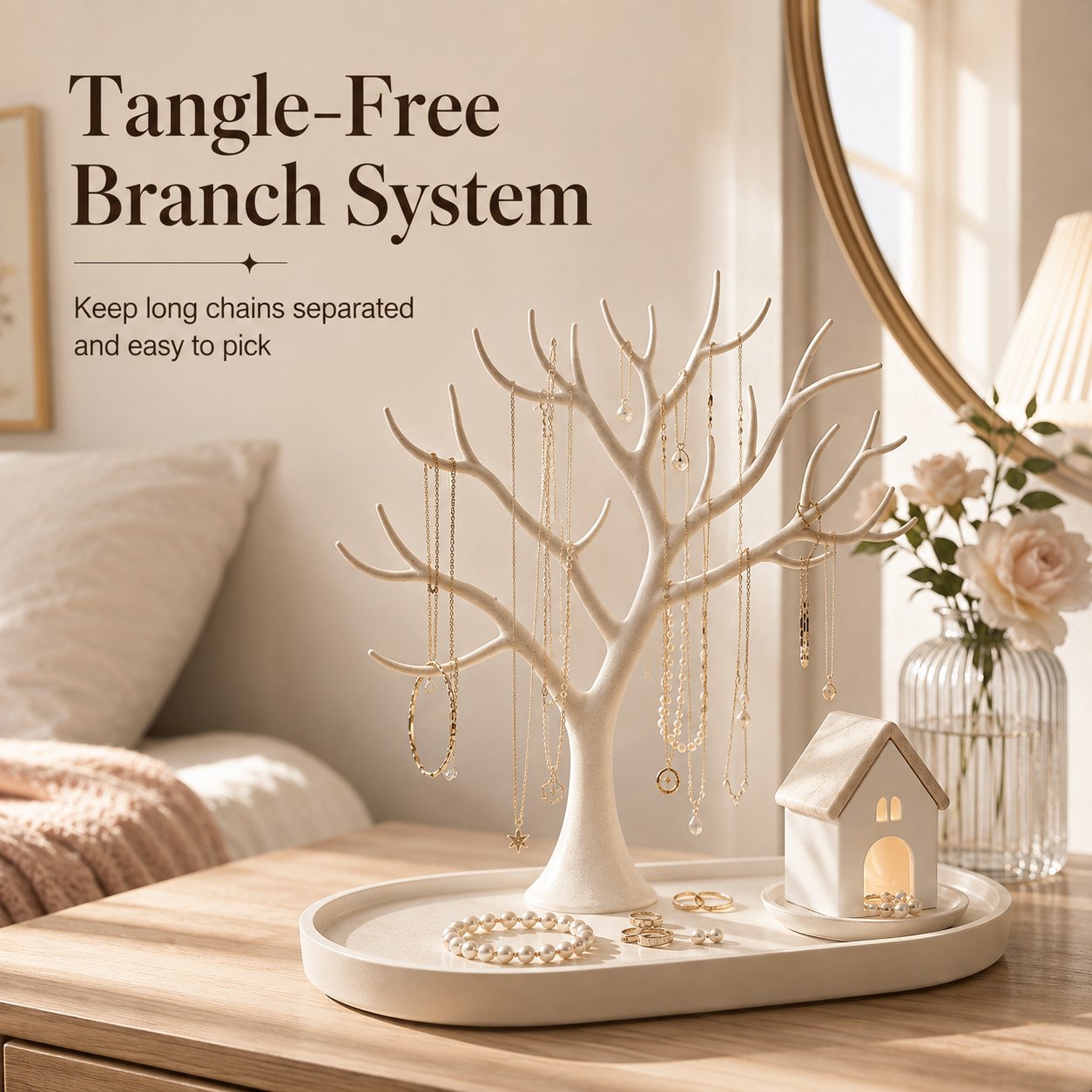 Knot-free branch system