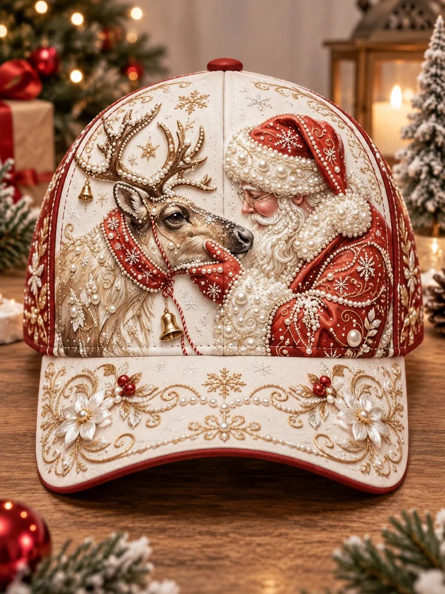 Reindeer & Santa