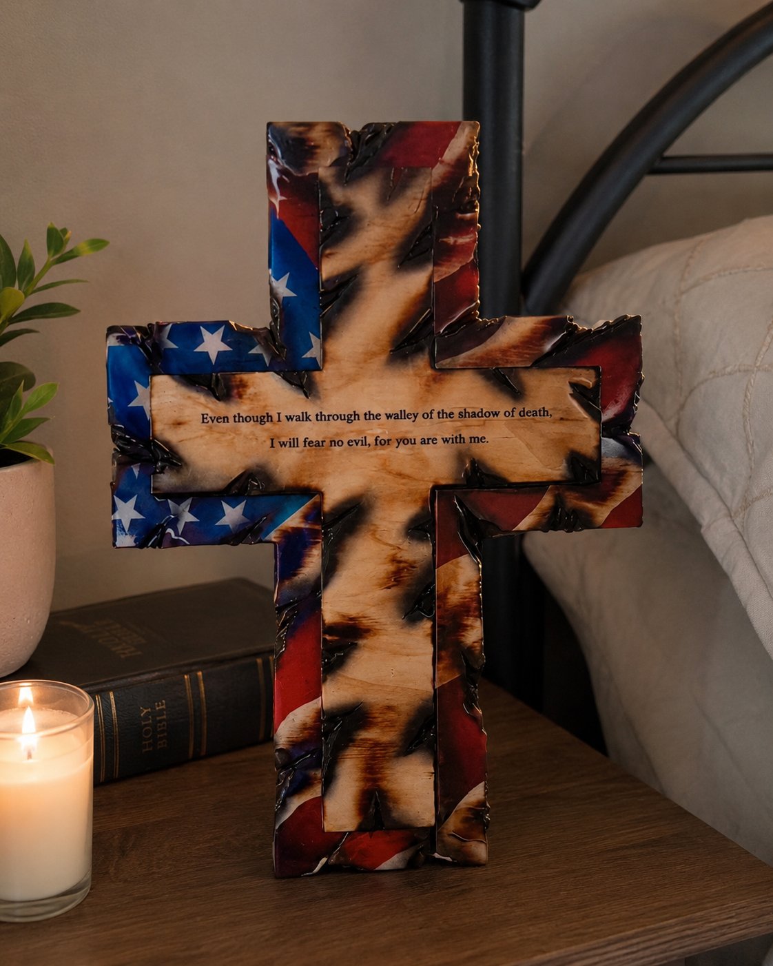 Customer Review Faith Over Fear Cross