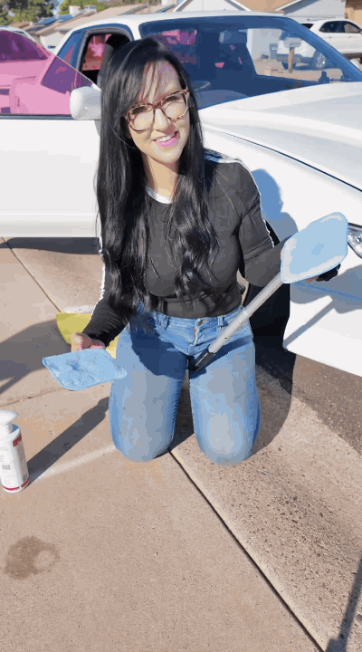 Magnetic Windshield Cleaner Kit