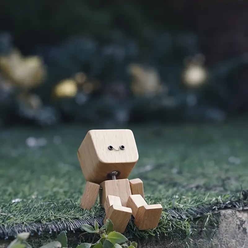 a   little wooden figure that     decorating your computer study desk or office       a   accessory and is an ideal gift for     this creative and cute ornament is suitable for graduation birthdays and   celebrations details 5