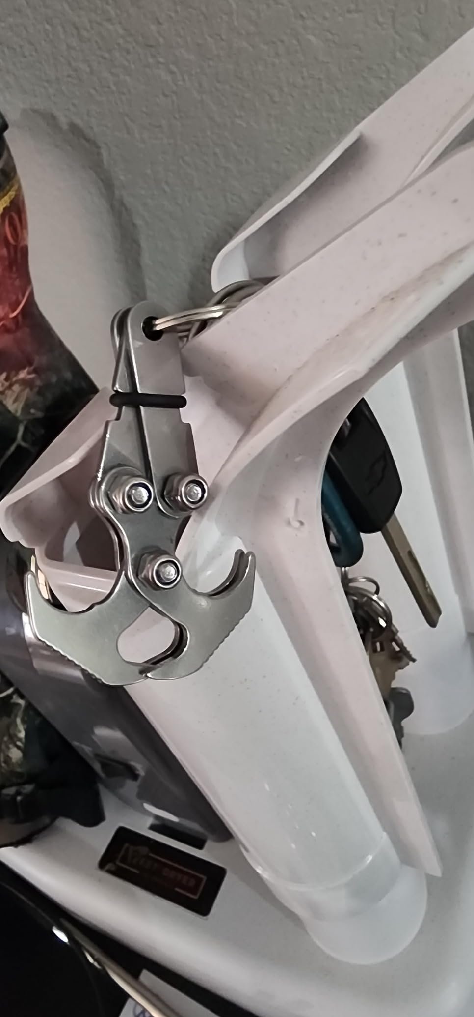 Useful in tight spots to get objects out where a magnet won