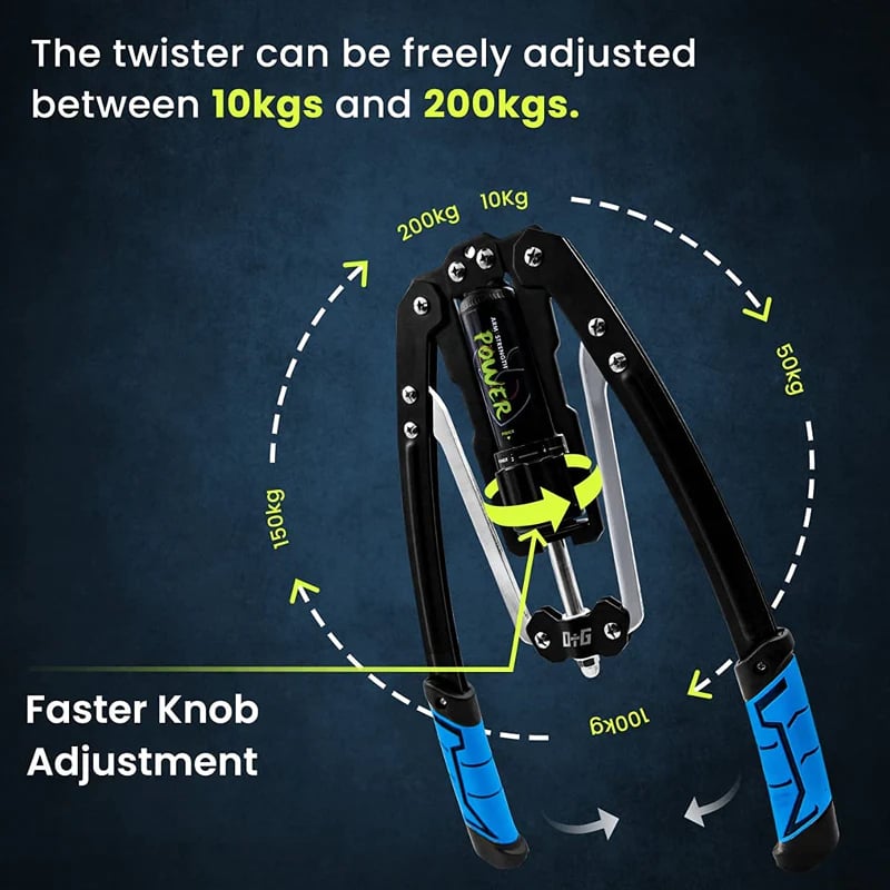 US hydraulic power twister adjustable resistance