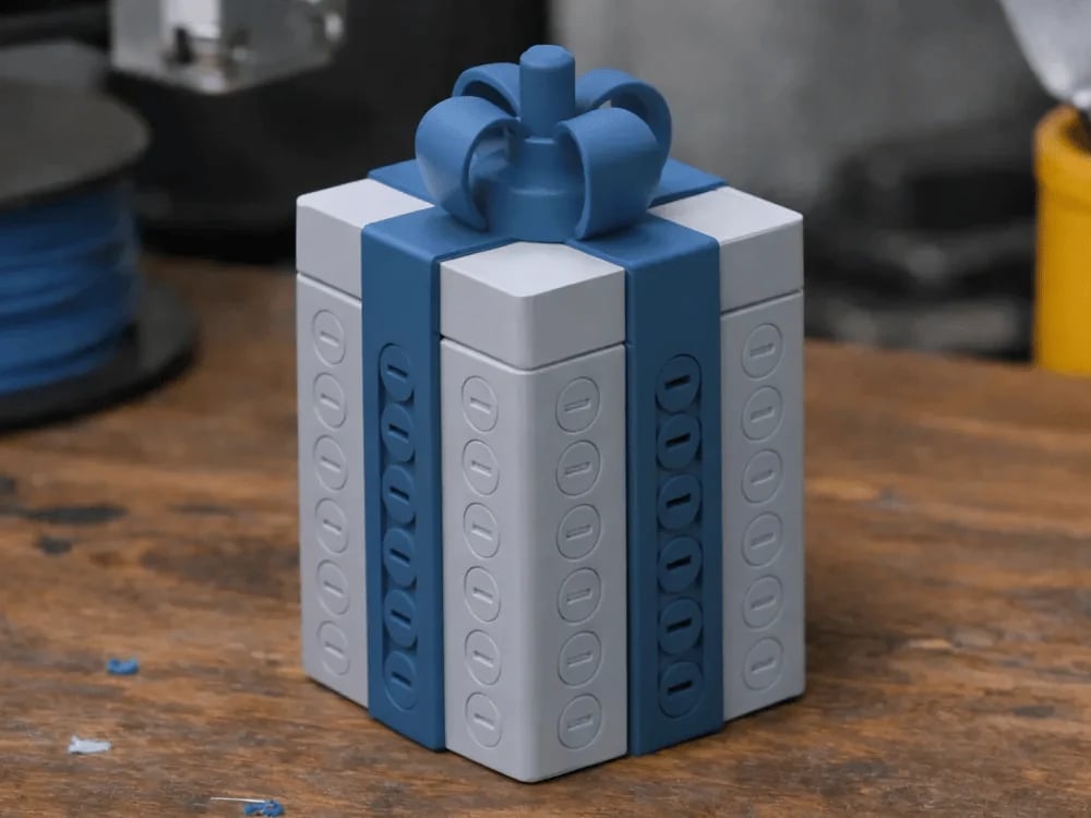 Annoying screw challenge gift box