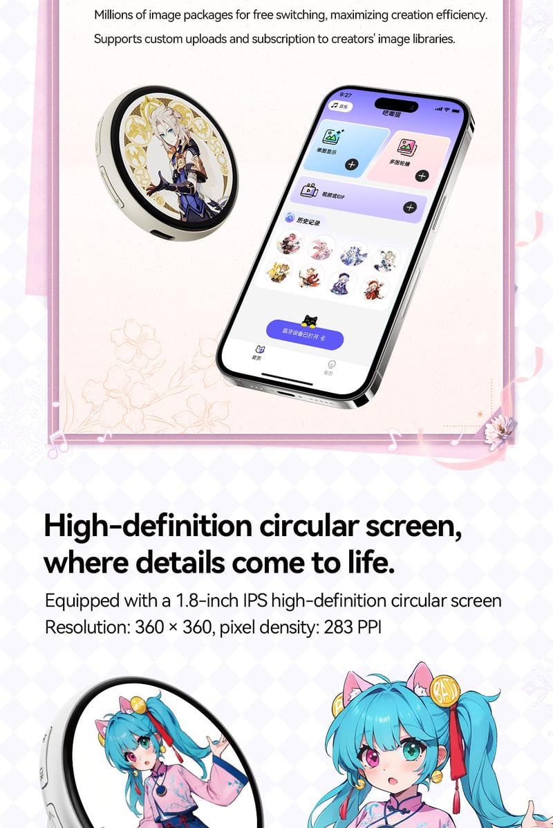 600mAh battery digital display badge