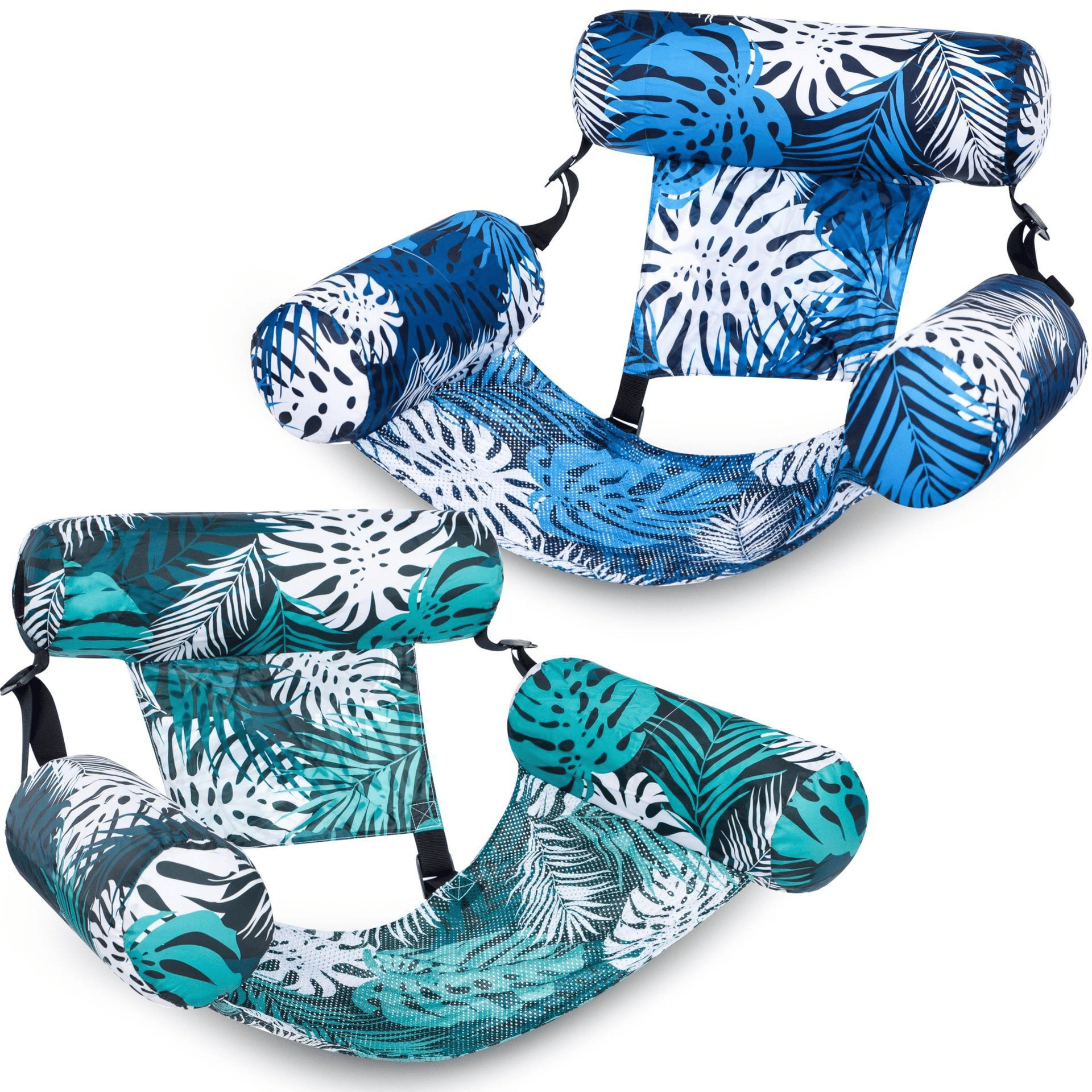 SLOOSH Inflatable Pool Floats Adult – Floating Lounge Chairs 🏖️💦✨