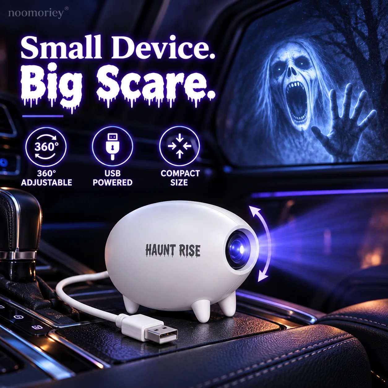 USB-betriebener Halloween-Projektor