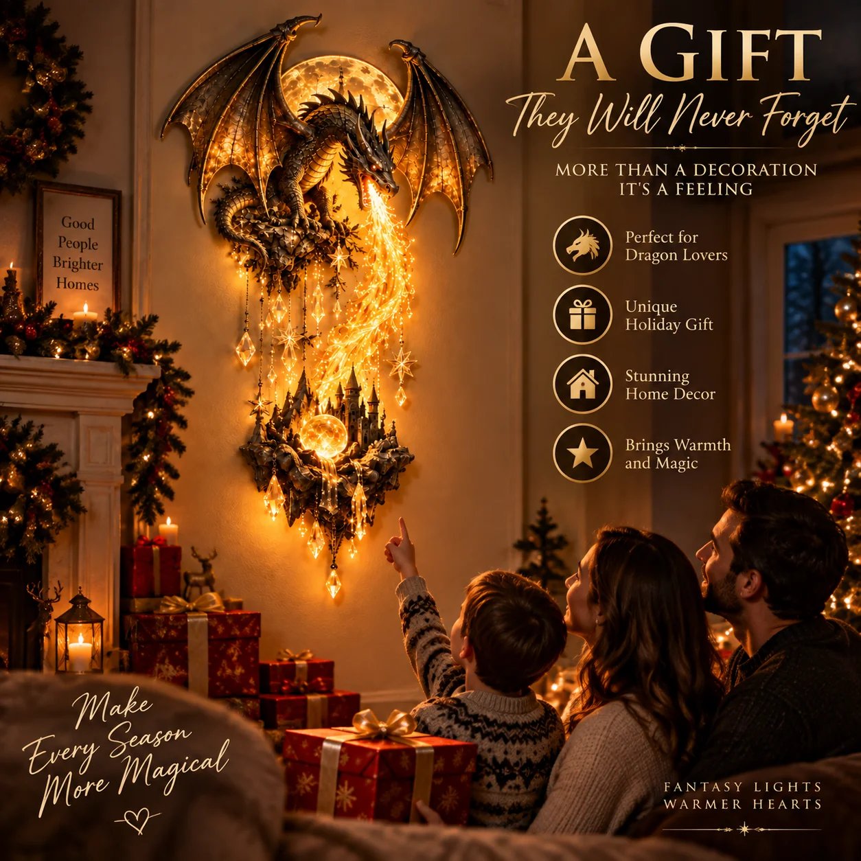 Dragonfire fantasy gift