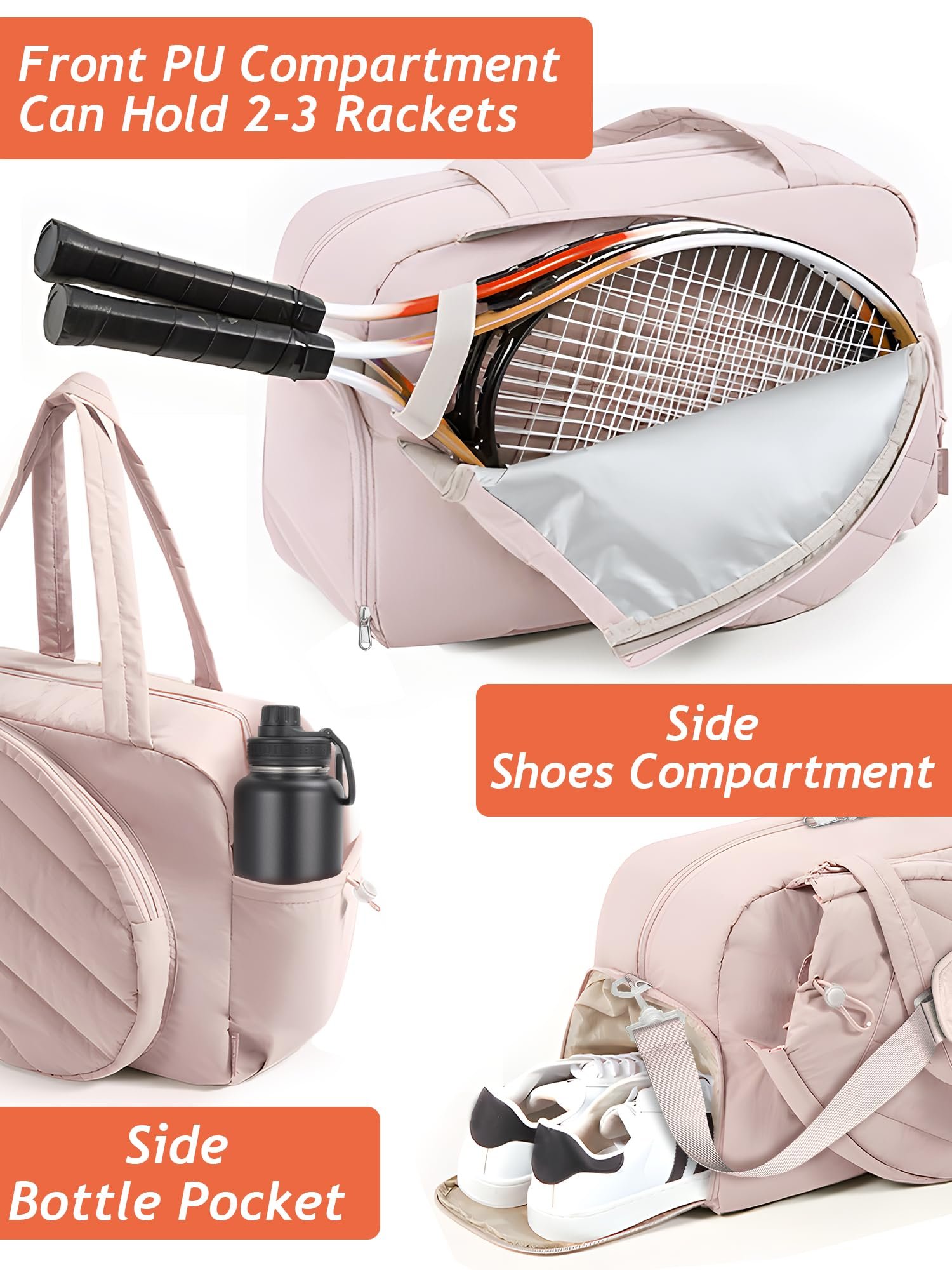 Shoe Compartment and Wet Pocket