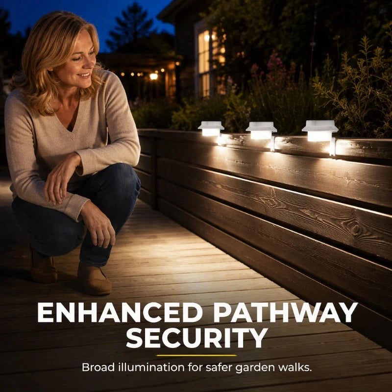 ☀️ Solar LED Gutter Wall Light | Outdoor Accent product detail 3