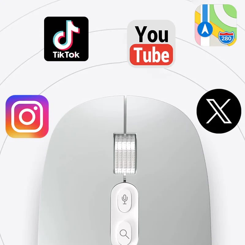 4K cursor and middle search button