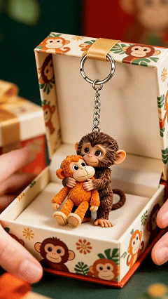 Baby Punch keychain