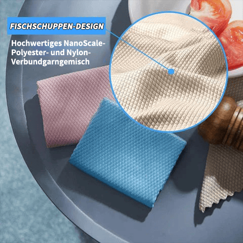 Detailansicht der Gewebestruktur und Materialqualität