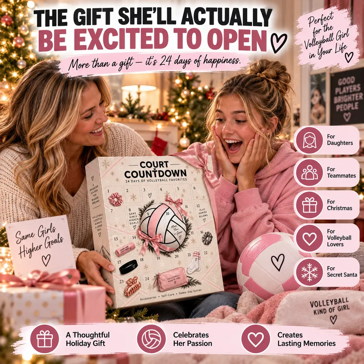 Christmas gift for volleyball girls
