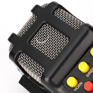 AXIZITECH 12V Power Car Exterior Sound Speaker Kit with Mic, 7-Tone Horn, Car Alarm, Loud Sound, ABS Plastic Universal Vehicle Horn Accessory, Accessories For Car, Auto Accessories AXIZITECH 12V Power Car Exterior Sound Speaker Kit with Mic, 7-Tone Horn, Car Alarm, Loud Sound, ABS Plastic Universal Vehicle Horn Accessory, Accessories For Car, Auto Accessories