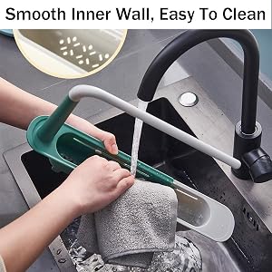 telescopic sink storage rack