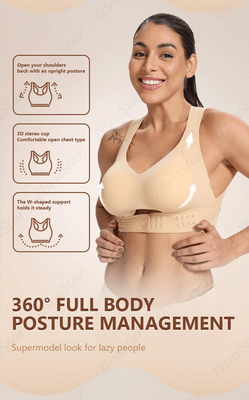 Soft breathable fabric and all-day bra comfort