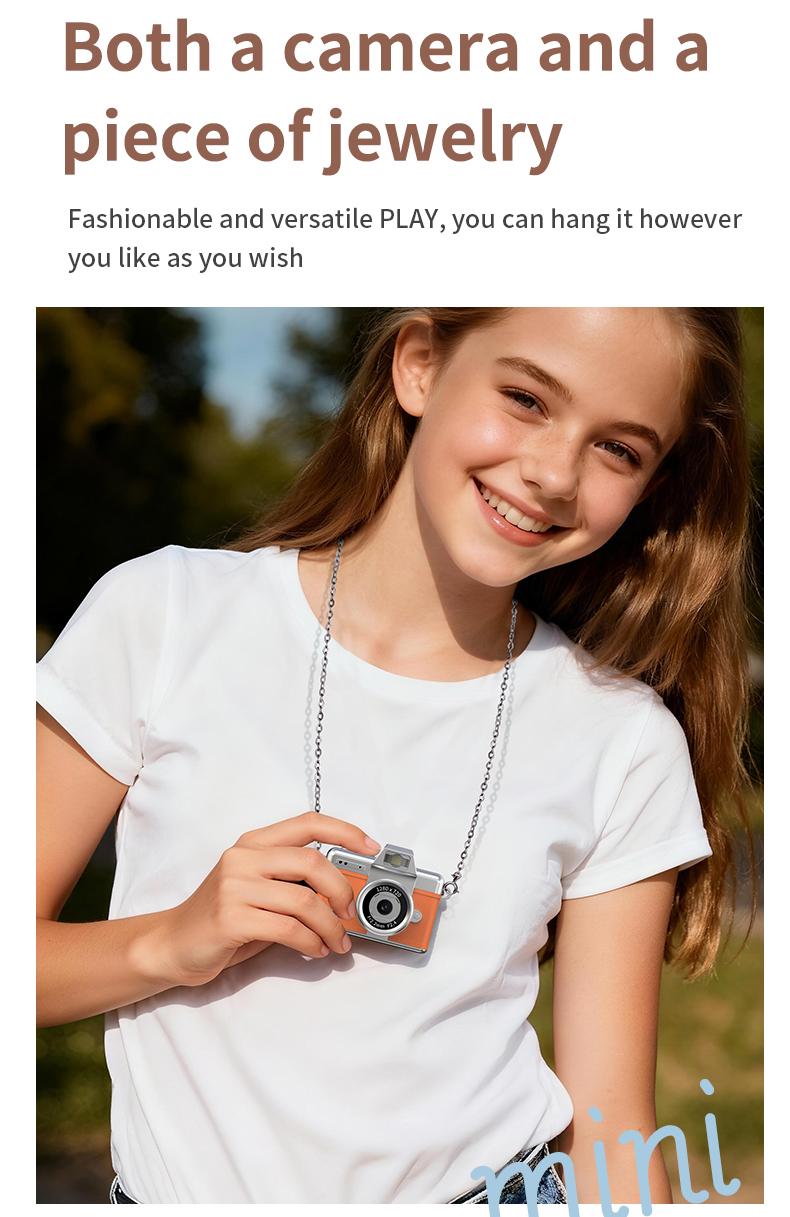 Mini Digital Camera with 1.47 in LCD Screen 1080P Feel of Old 90s Photographs, Keychain Size, Birthday Gifts,Christmas Gifts Mini Digital Camera with 1.47 in LCD Screen 1080P Feel of Old 90s Photographs, Keychain Size, Birthday Gifts,Christmas Gifts