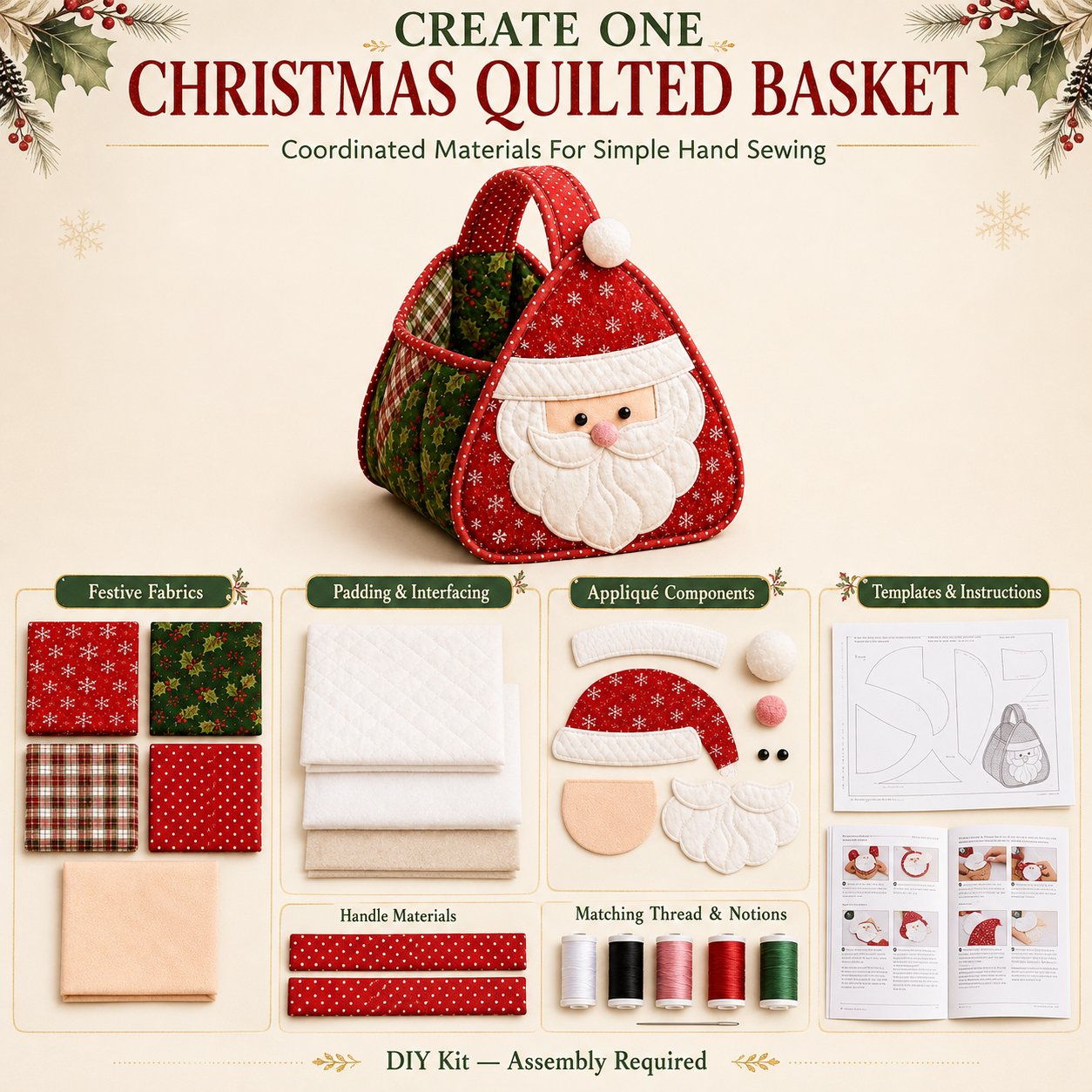 DIY sewing kit contents