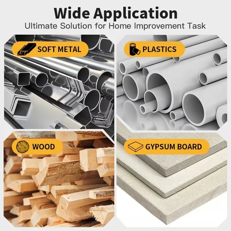 Oscillating multitool blade applications