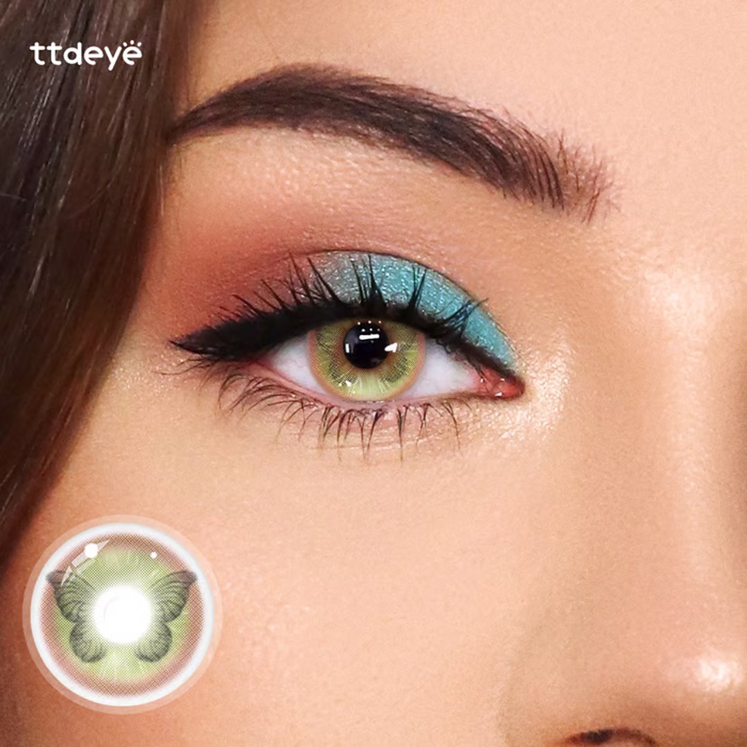 TTDeye Gossamer Green Colored Contact Lenses