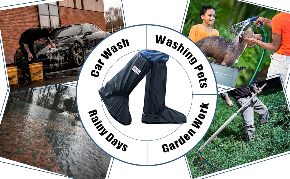 waterproof shoe covers men
